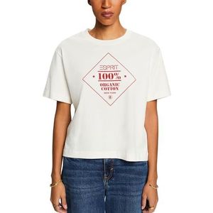 ESPRIT 123ee1k315 T-shirt voor dames, 055/Ice