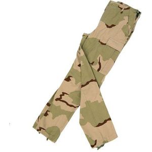 US BDU Ripstop Camouflage woestijn, 3 kleuren Desert