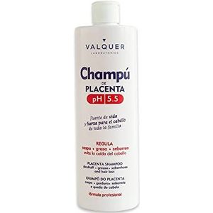 Válquer Placenta Shampoo. Anti-haaruitval, Alopecia behandeling, 500 ml