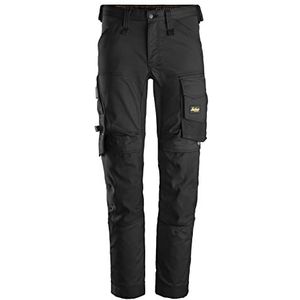 Snickers Workwear Elásticos Talla broek, elastisch, allroundwork, zwart, maat 64, niet van toepassing, 34 uniseks / volwassenen, niet geschikt, Niet van toepassing