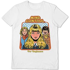 Pyramid International Steven Rhodes T-shirt voor dames, Wit.