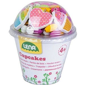 Lena 32002 cupcake-knutselset, roze