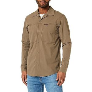 All Terrain Gear by Wrangler Ls Rugged Utility T-shirt pour homme, Taupe, L