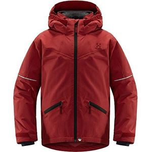 Haglöfs Niva Geïsoleerde kinderjas Brick Red, 152