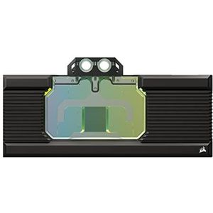 Corsair Hydro X Series XG7 RGB RX 7900 XTX Water Block Graphic Card - Pour AMD Radeon™ RX 7900 XTX Cartes - Cuivre Nickel - Plaque De Montage Inclue - Noir