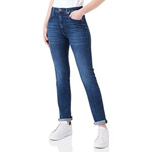 7 For All Mankind Easy Slim Soho Jeans voor dames, Donkerblauw