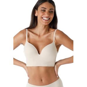 LOVABLE Push Up Invisible Secret Soutien-gorge Femme, Skin, 85B