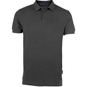 HRM Luxury M poloshirt voor heren, donkergrijs, 6XL, Donkergrijs