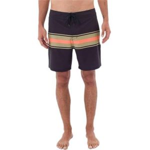 Hurley Boardshort voor heren, 45 cm, Phantom Lane, zwart, 38, zwart.