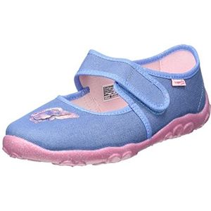 superfit Bonny pantoffel, blauw/roze 8020, 28 EU jongens, Blauw