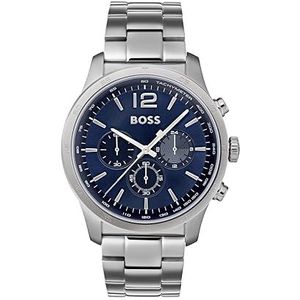 BOSS 1513527 chronograaf kwarts Boss horloge voor heren met armband van roestvrij staal, armband