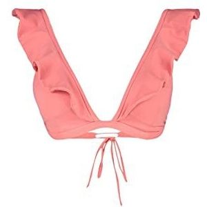Trendyol Gedetailleerde bikinitop met traagheidsstuur voor dames, Roze