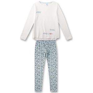 Sanetta Pyjama long pour fille, White Pebble, 140