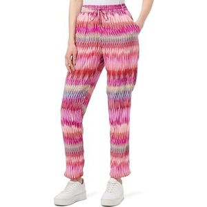 ONLY Onlnova Life AOP Ptm Pantalon en tissu pour femme, Phlox Pink/Aop : 479 Power Zigzag, 44