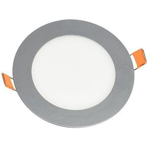 LYO Downlight LED inbouwlamp, rond, extra plat, 12 x 10,8 cm, grijs