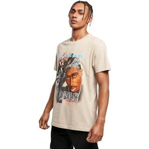 Mister Tee Tupac Retro T-shirt, crèmewit