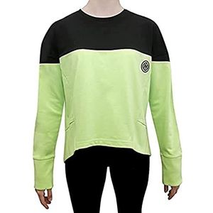 Fc Internazionale Dames sweatshirt, ronde hals, zwart, maat M, zwart/groen