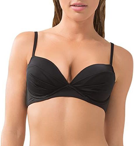 Smart+Sexy Dames bikinitop - zwart -, Black Hue
