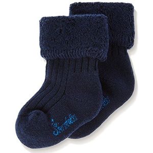 Sterntaler Babysokjes Uni - Sokken - Baby Jongens, Blauw (Marine 300), 15 (Fabrikant maat: 14), Blauw
