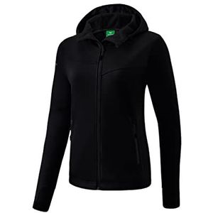 Erima Performance softshelljas voor dames, zwart.