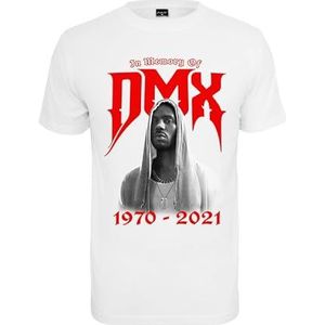 Mister Tee DMX Memory T-shirt voor heren, Wit.