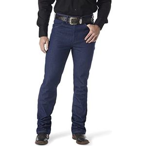 Wrangler Western Boot Cut Slim Fit Herenjeans Navy 33W / 34L, Navy Blauw