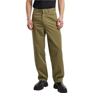 Urban Classics Tb7256-90es Broek met Dividing Seams Jeans Heren (1 stuk), Olijf