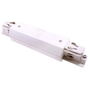 Deko-Light 3-fase railsysteem 230 V, lengteconnector vierkant met ingangsmogelijkheid, 220-240 V AC/50-60 555661