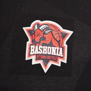 Baskonia Officiële uitrusting Paseo 21/22 Unisex Hooded T-Shirt blauw S