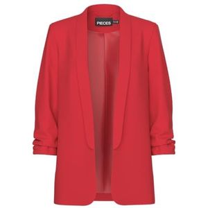 PIECES Blazer Pcboss 3/4 Blazer Noos voor dames, Rood High Risk