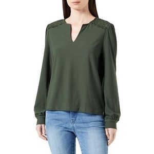 ONLY Onlsilja L/S Lace Top Jrs Damesblouse, Draagtas