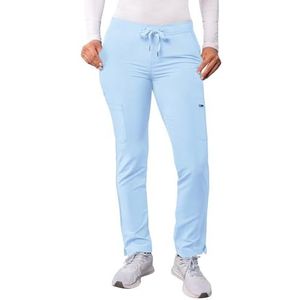Adar Addition peeling voor vrouwen – Maigre Been Vrachtwagen Trekkoord Peeling Broek, Hemelsblauw