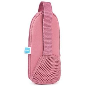 MAM Thermal Bag met isolerende laag, flessentas houdt vloeistoffen urenlang warm of koud, geschikt als warmhoudtas of koeltasje voor alle gangbare babyflesjes, roze