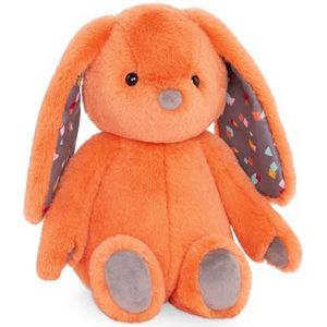 B. toys by Battat - BX1927C30Z - Coral Cutie - Happy Hues - Zacht en behaaglijk pluche konijn - Wasbaar - Vanaf 0 maanden - Koraal - 30,48 cm