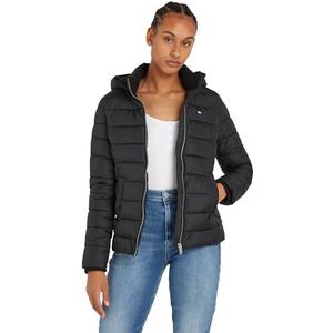 Tommy Jeans Tjw Basic Dw0dw18311 Donsjack voor dames, Zwart