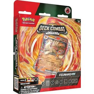 Pokémon JCC Deck Combat Deluxe - Feunard-ex (deck met 60 kaarten klaar voor gebruik en accessoires)