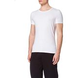 Sloggi Go Shirt O-hals slim fit herenondergoed, Wit.