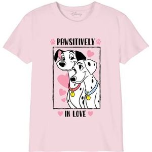 Disney Gidalmats002 T-shirt voor meisjes (1 stuk), lichtroze