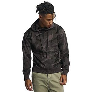 Urban Classics Herentrui met capuchon met hoge kraag, meerkleurig (Dark Camouflage 784)