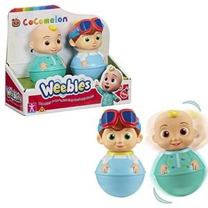 Weebles COCOMELON - Set met 2 figuren – JJ pyjama + Tom Tom