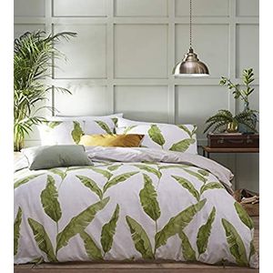 Furn Plantain Beddengoedset, katoen, super kingsize bed, groen