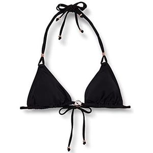 Sylvie Flirty Swimwear Bajame Damesshirt, zwart (zwart 5053)