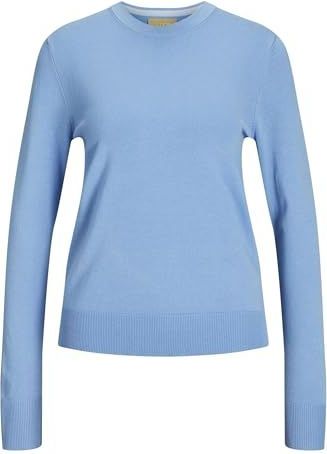 JXCARA Noos Comfy Crew Neck Knit, Little Boy Blue., XL