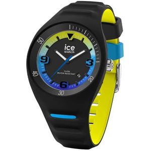 Ice-Watch - P. Leclercq - herenhorloge met siliconen armband (medium), zwart, medium (42 mm), band, zwart., Medium (42mm)