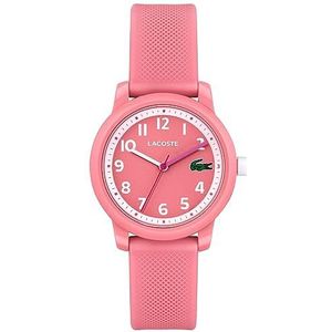 Lacoste 2030040 Analoog Quartz Horloge voor Kinderen met Roze Siliconen Band - 2030040, Roze, riem