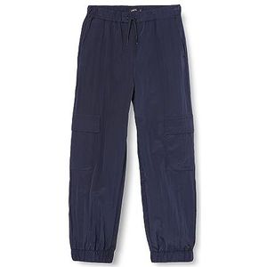 NAME IT Pantalon unisexe Nlnnit Track Cargo L, Blazer bleu marine., 164