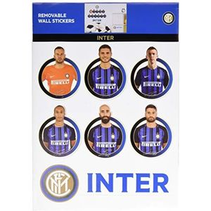 Imagicom Inter stickers, PVC, meerkleurig, 42,5 x 30,5 cm