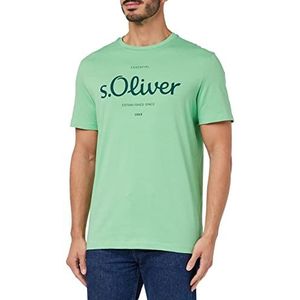 s.Oliver T-shirt à manches courtes pour homme, Vert 73D1, M