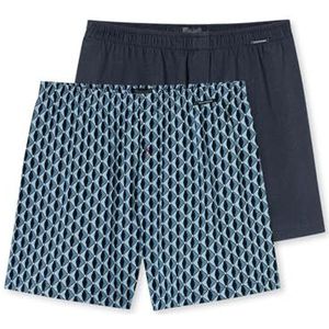 Schiesser Set van 2 boxershorts van jersey aap, Assortiment 8_182427, XXL