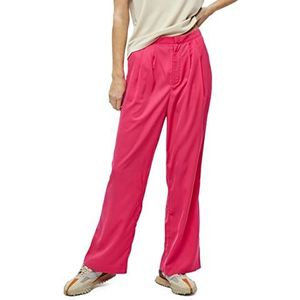Desires Pantalon Long Large Taille Moyenne Arvin Femme, Rose (4120 Hot Pink), 36
